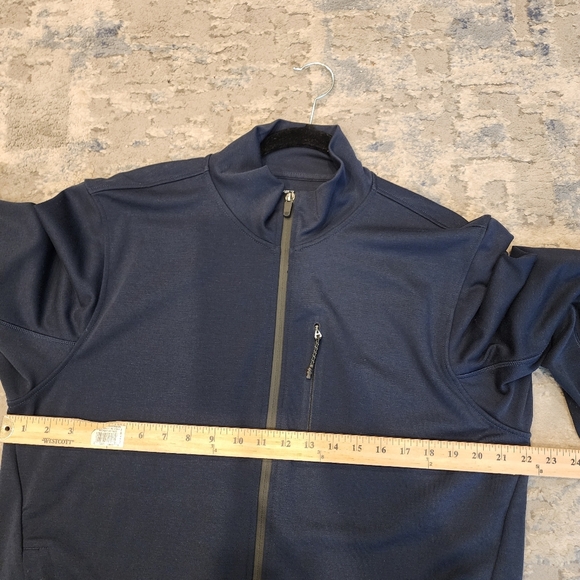 Mack Weldon Navy Blue Atlas Full-Zip Jacket Men's Size Large - Picture 5 of 16